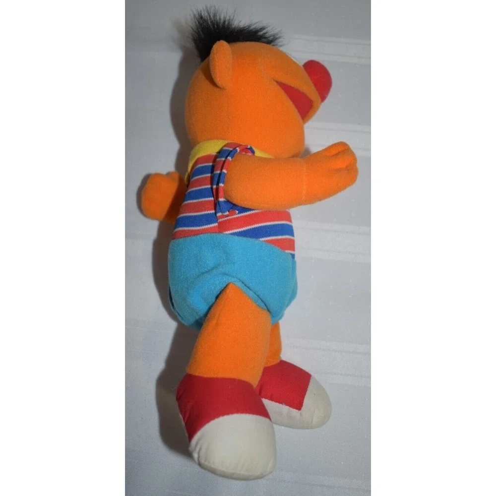 1996 TYCO Sesame Street Tickle‎ Me ERNIE Plush Laughs Shakes Talks Toy Vintage